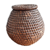 Antique wicker basket
