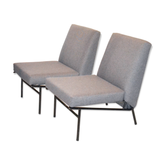 Pair of armchair by Pierre Guariche for Airborne
