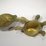 BRASS "TURTLE" POCKET TRAY