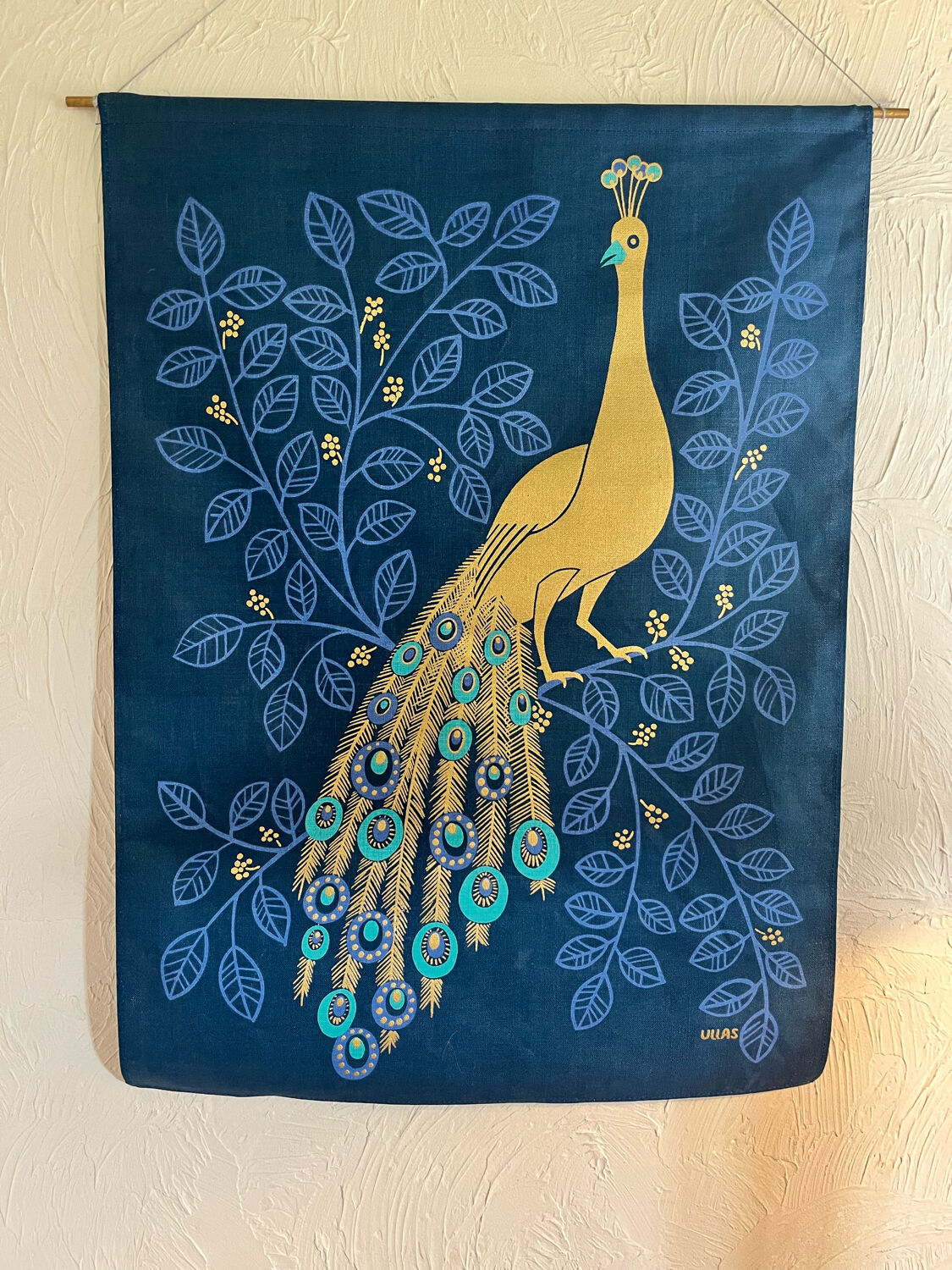 Tapestry painted by ullas