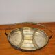 Compartmentalized silver metal top