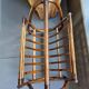 vintage rattan magazine rack