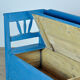 Banc en pin antique, années 1920