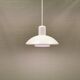 Small Danish hanging lamp, produced by ES Horn Lighting in the 1980s.
