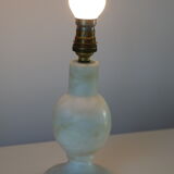 Alabaster lamp foot 200mm