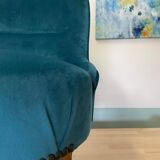 Fauteuil chauffeuse crapaud
