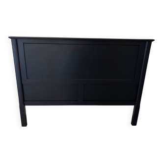 Black wooden headboard