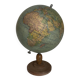 Globe vintage 1950 terrestre Girard et Barrère et Thomas - 46 cm