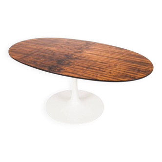 Oval dining table in rosewood by Maurice Burke for Arkana, England, 1960s