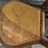 Pair of caned chairs in Louis XVI style