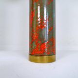 Rare and large ceramic table lamps from the mid-century, Sweden, 1960s.