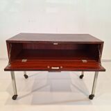 Vintage rosewood bedside table.