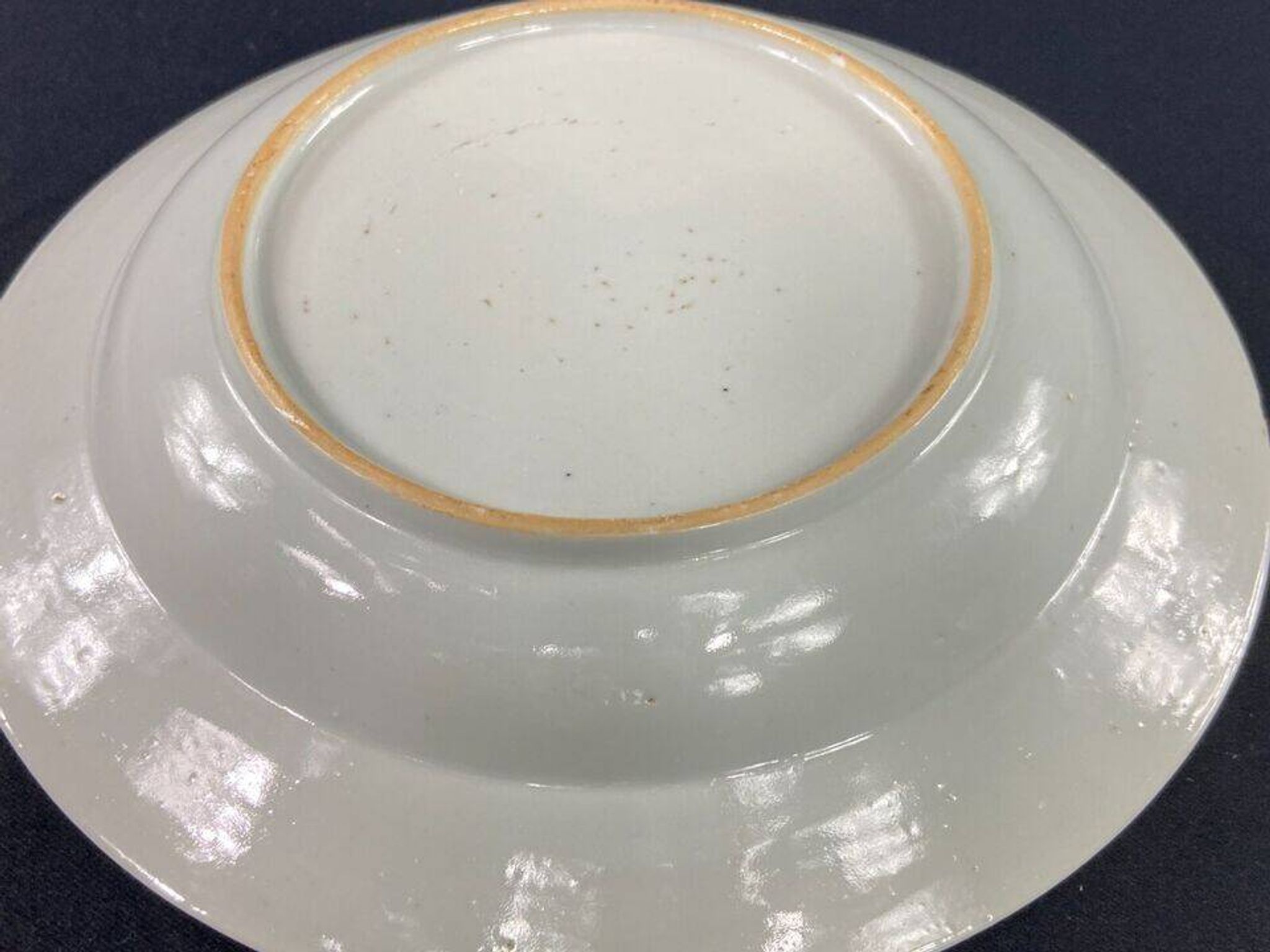 Pair of 18th century porcelain plates East India Company China