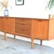 Enfilade en teck par Jentique * modèle rare * 198 cm