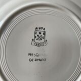 Set of 3 old plates MBFA Pornic, peninsula of Rhuys