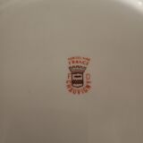 8 cheese plates porcelain from Chauvigny
