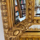 Louis XVI mirror with parcloses.