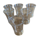 Set of vintage fifties glasses
