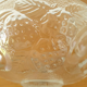 Chiseled glass candy box