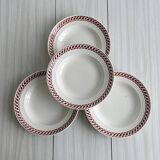 4 St Amand Ondine soup plates