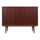Teak highboard, Danish design, 1970s, manufacturer: Omann Jun