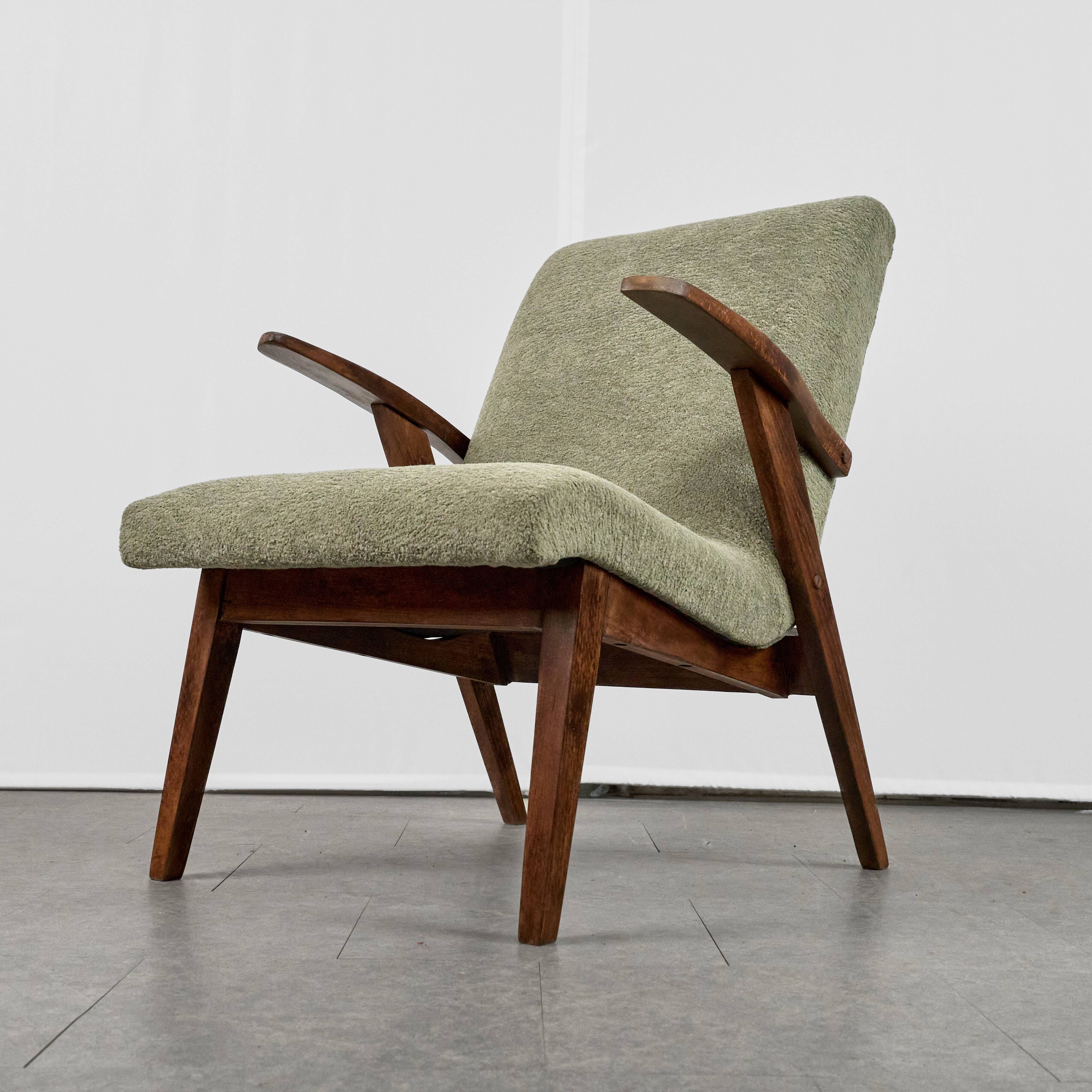 Iconic Armchair by Mieczysław Puchała, 1960s, Poland