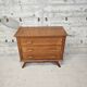 Commode vintage pieds compas
