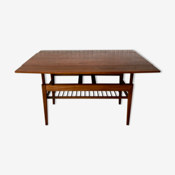 Swedish design metamorphic teak table 1960s