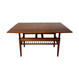 Swedish design metamorphic teak table 1960s