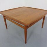 Large Danish Teak Coffee Table by Grete Jalk for Glostrup, 1960s