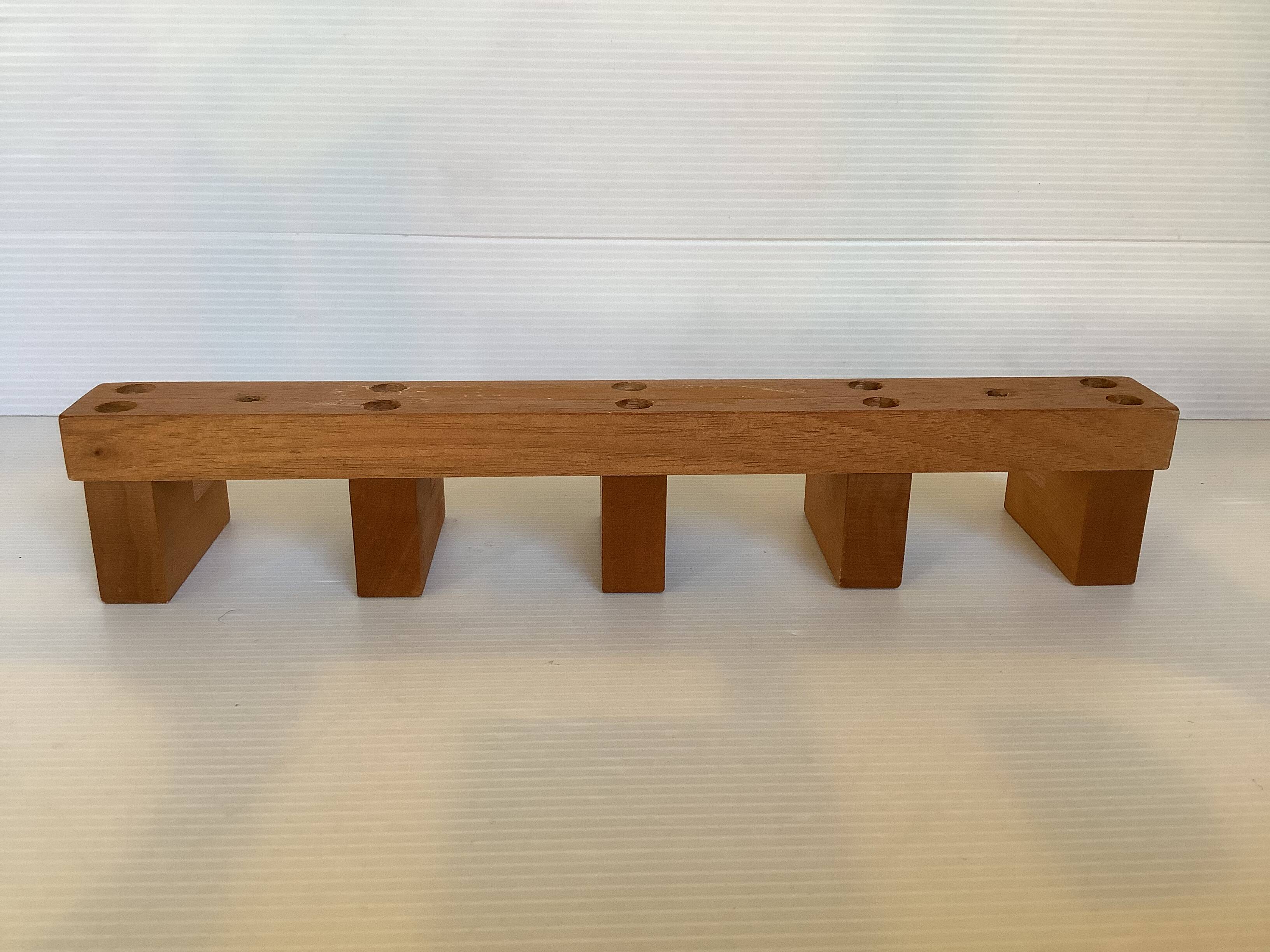 Scandinavian wooden coat rack