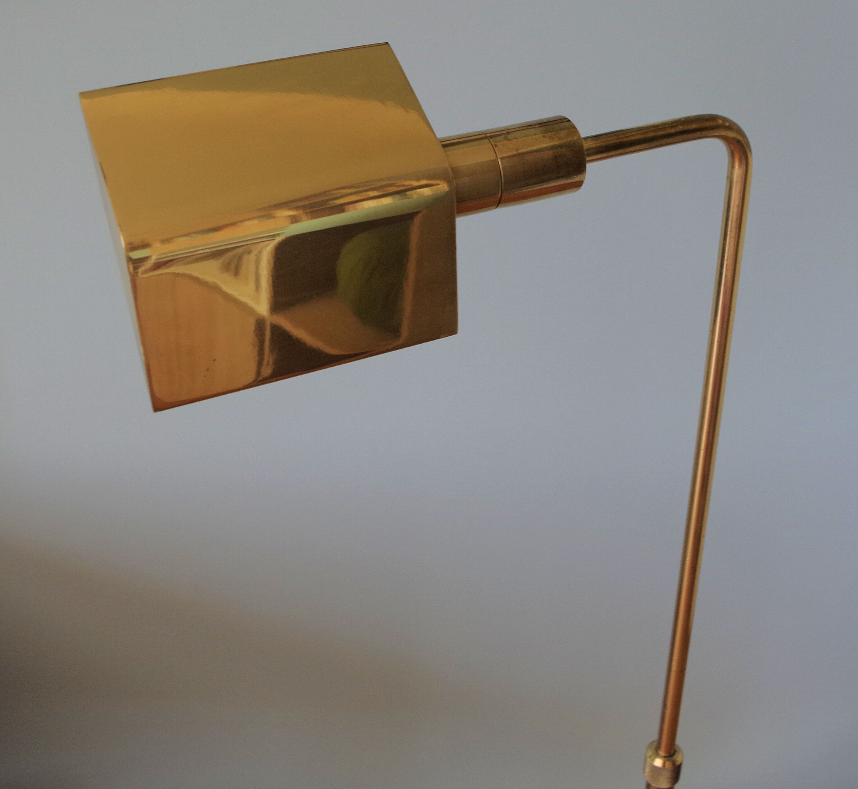 Floor lamp brass 70s