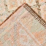 3x12 Turkish Cream & Brown Vintage Runner Rug, 79x366Cm