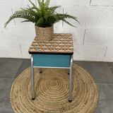 Vintage Formica chest stool