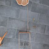 Vintage gueridon floor lamp