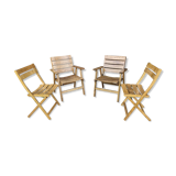 Sodibois armchairs and chairs set