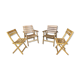 Sodibois armchairs and chairs set