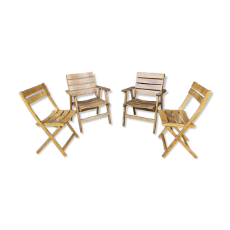 Sodibois armchairs and chairs set