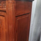 Louis XVI walnut bookcase