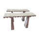 Console en marbre vert