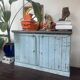 Antique fishmonger’s furniture – Solid stone top – Nearly century-old piece
