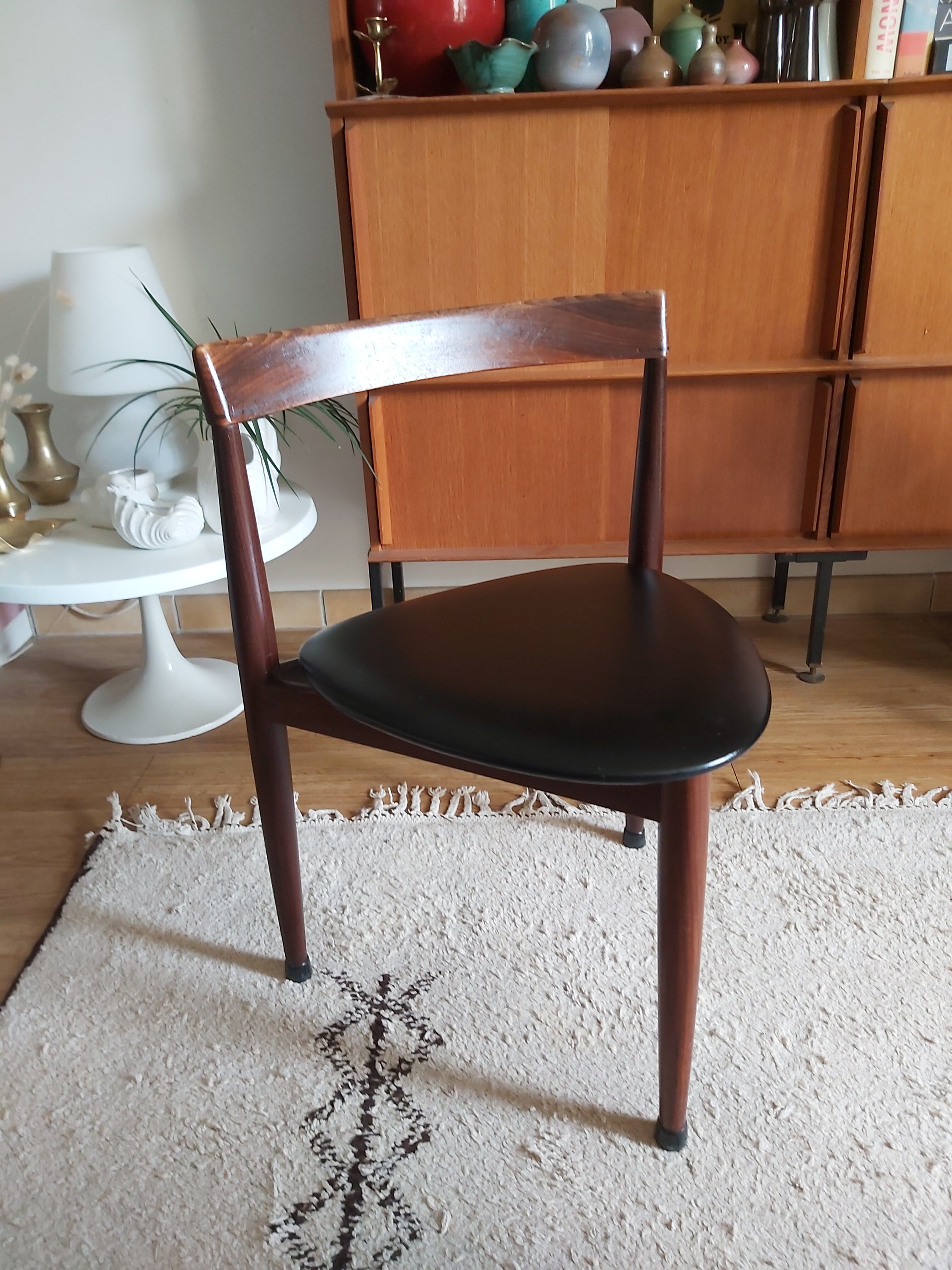 Teak chair by Hans Olsen for Frem Rojl Denmark