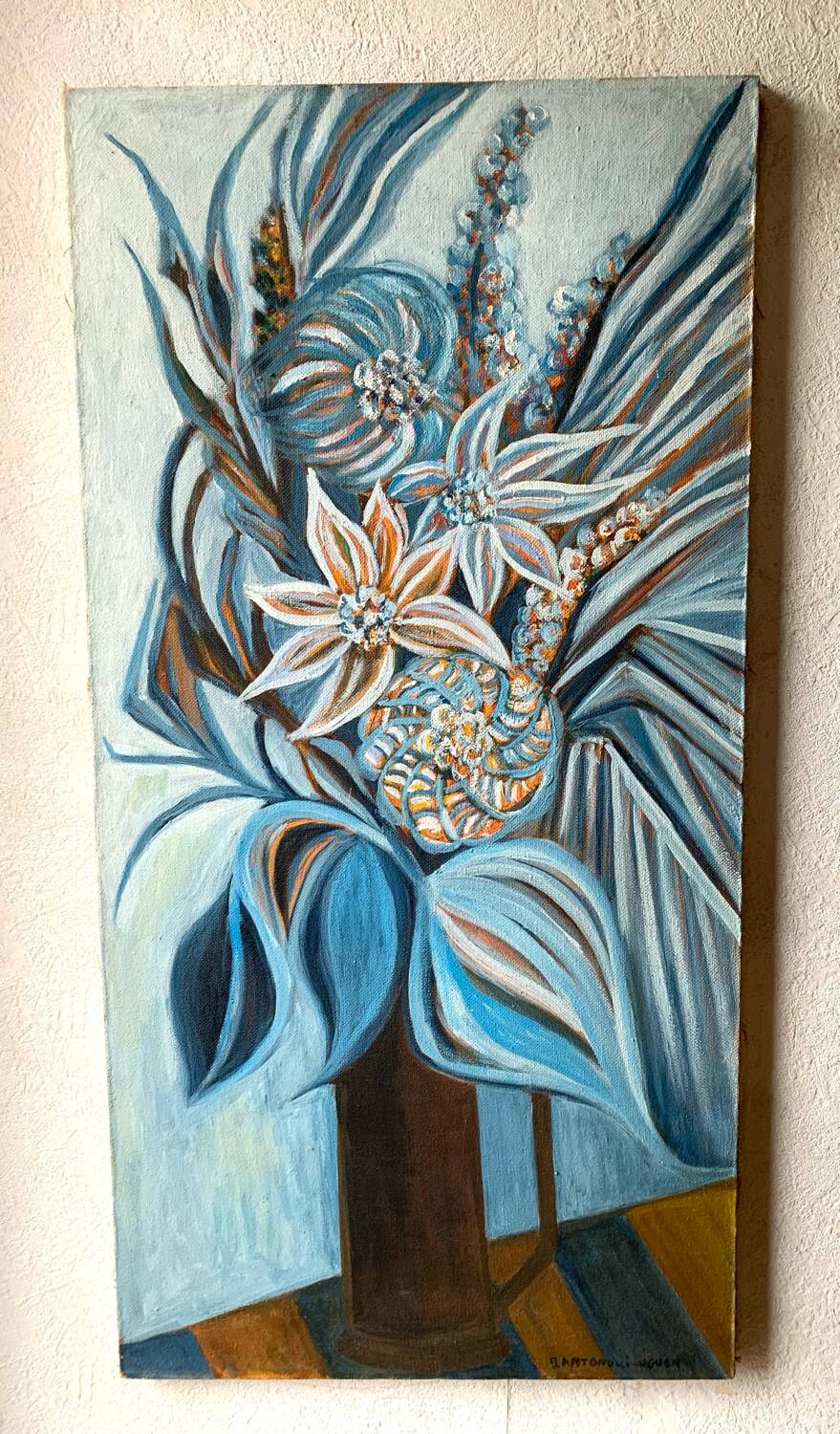 Large vintage painting