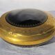 Limoges Porcelain Candy Oven Blue and Inlaid Gold - Diam 14cm