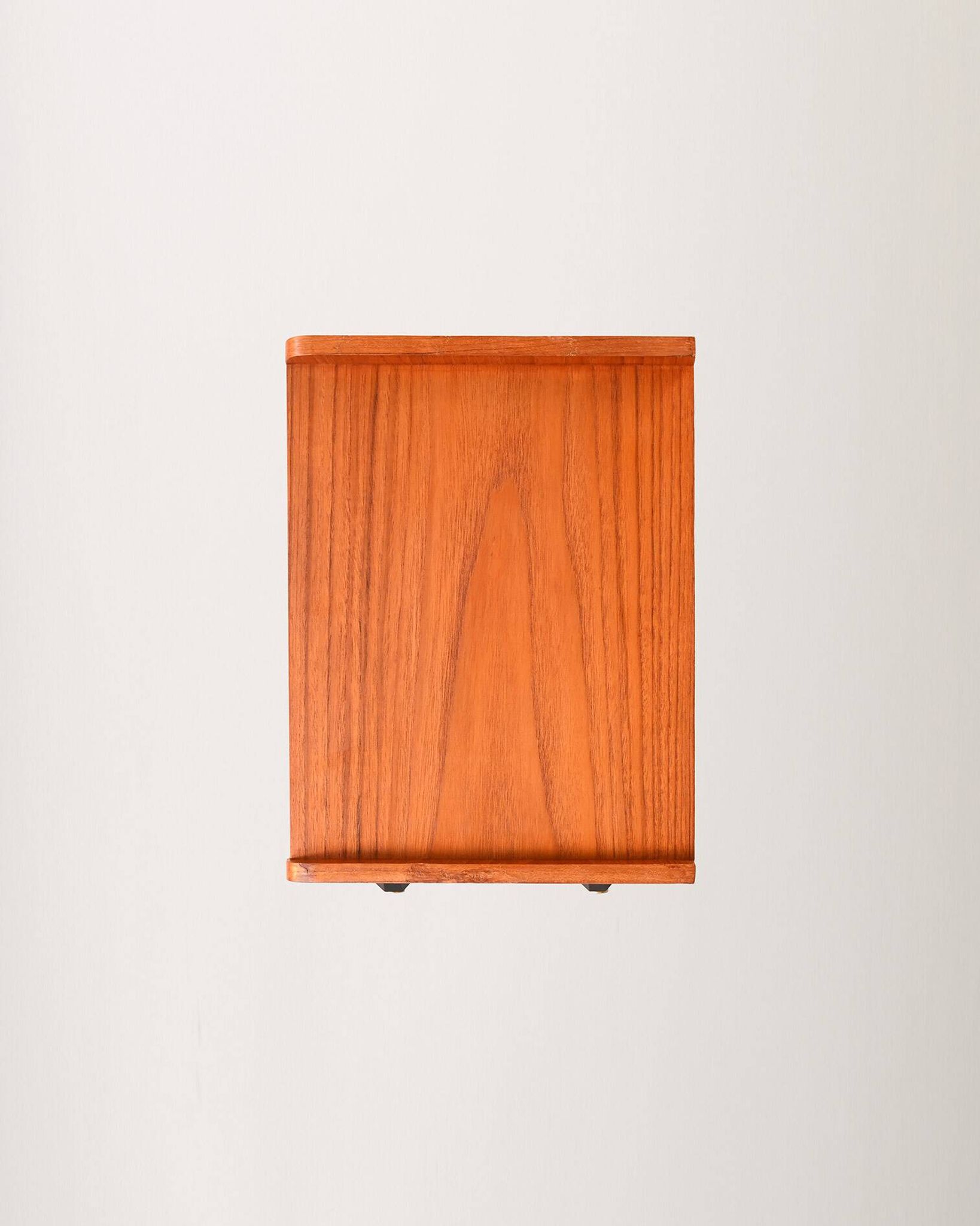 1960s oak TV stand by Arne Wahl Iversen