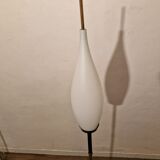 Lampadaire vintage opaline 1960