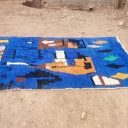 Tapis marocain en laine naturelle 3x2 m