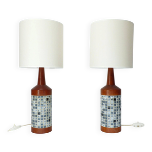 Paire lampes table