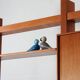 Teak cabinet shelf wall unit RT Möbel Ristenpatt design vintage