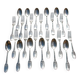 12 Dessert Cutlery Sets (forks + spoons) CHRISTOFLE MARIE-ANTOINETTE